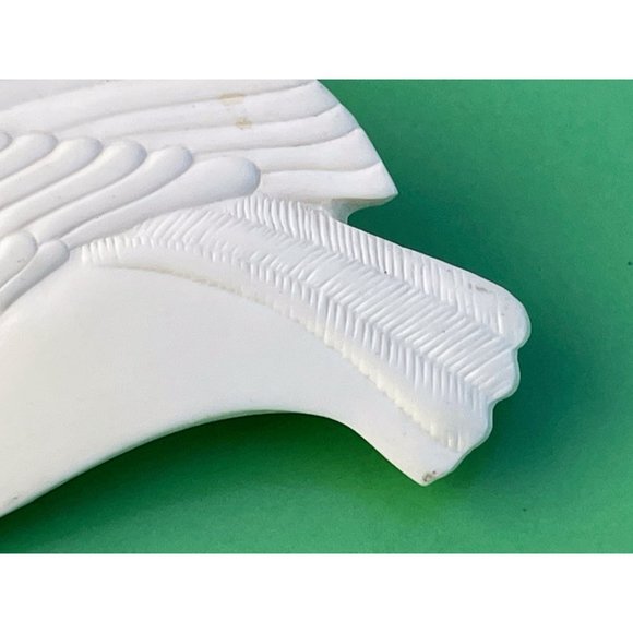 Vintage 1980s Laurel Burch Snow Dove Bird Brooch Resin - Picture 4 of 10